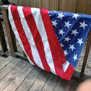 Valley FORGE /BEST American Flag with Stars and‎ Stripes. 57in.× 114in. NEW